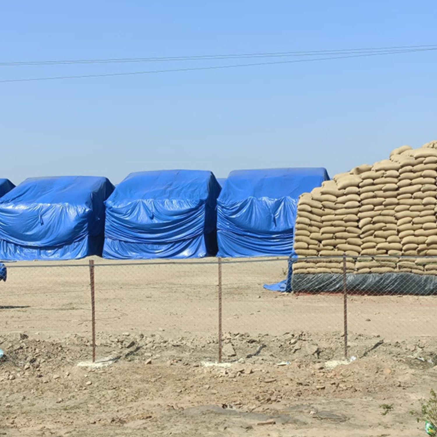 Food Grains Covers Tarpaulin1